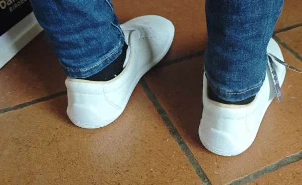 4bare 4Urban All White barefoot cipő