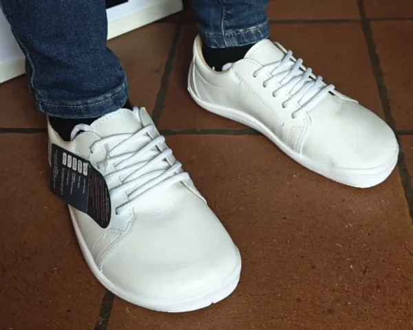 4bare 4Urban All White barefoot cipő