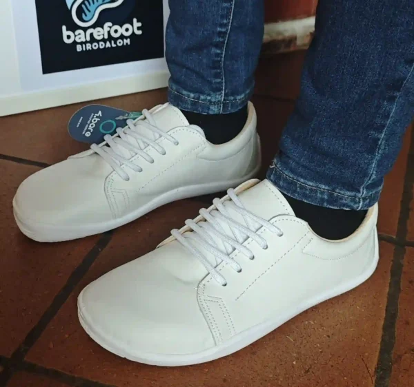 4bare 4Urban All White barefoot cipő