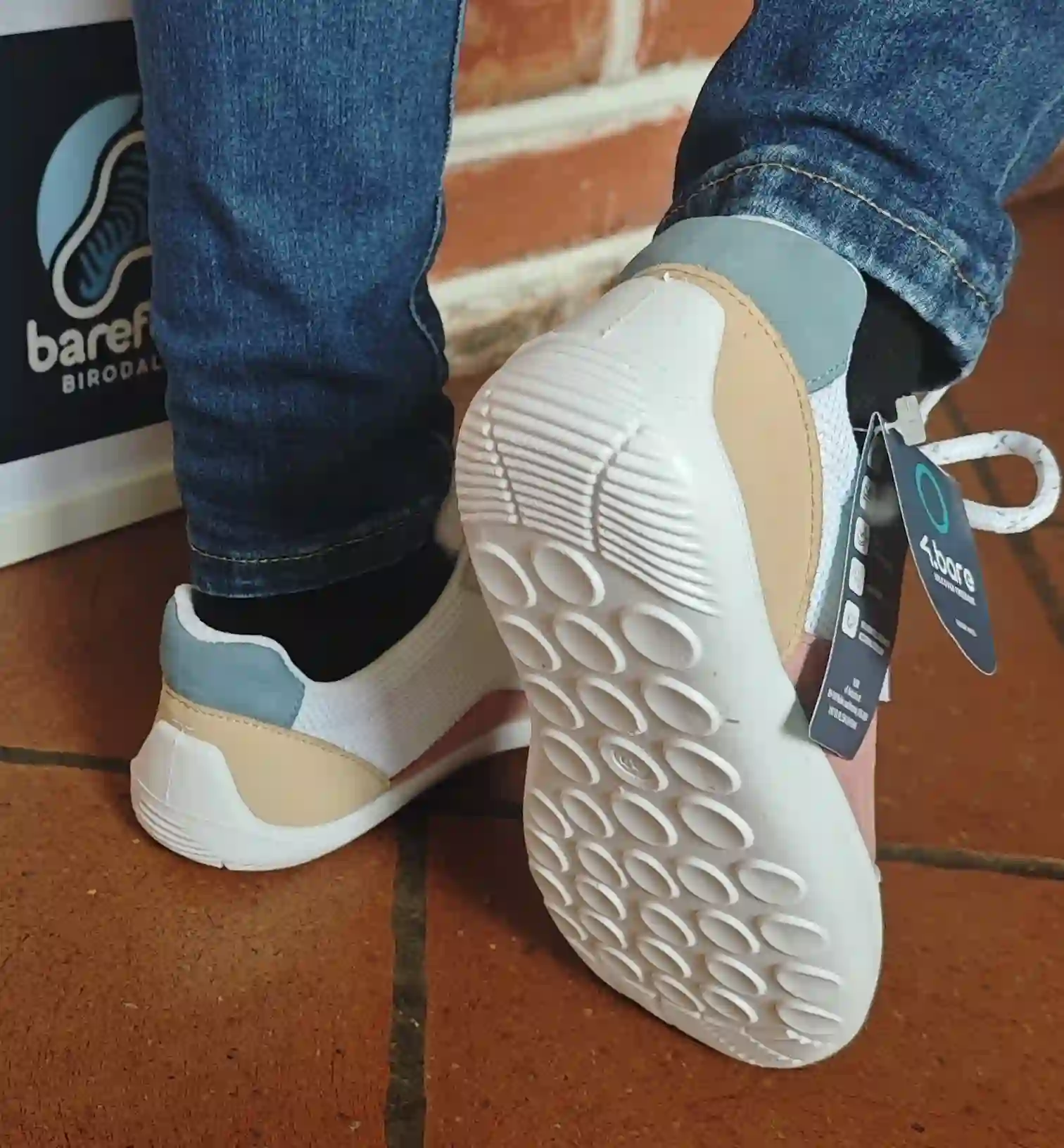 4bare 4Joy Powder Pink Off White - Image 8