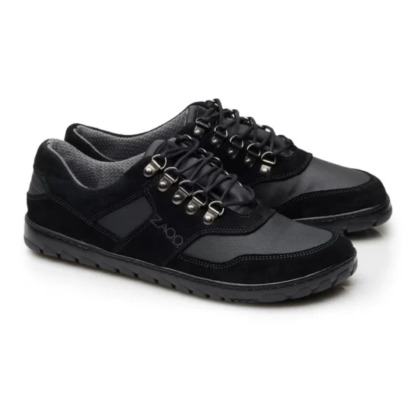ZAQQ HIQE Low Black Waterproof barefoot