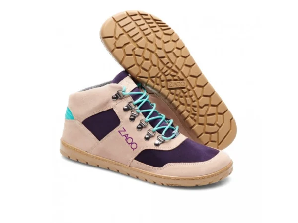 ZAQQ HIQE Mid Turquoise Waterproof vízálló barefoot túracipő