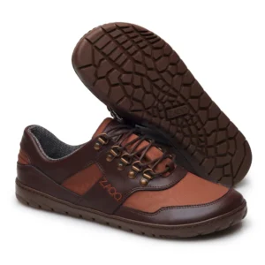 ZAQQ HIQE Low Brown Waterproof barefoot cipő