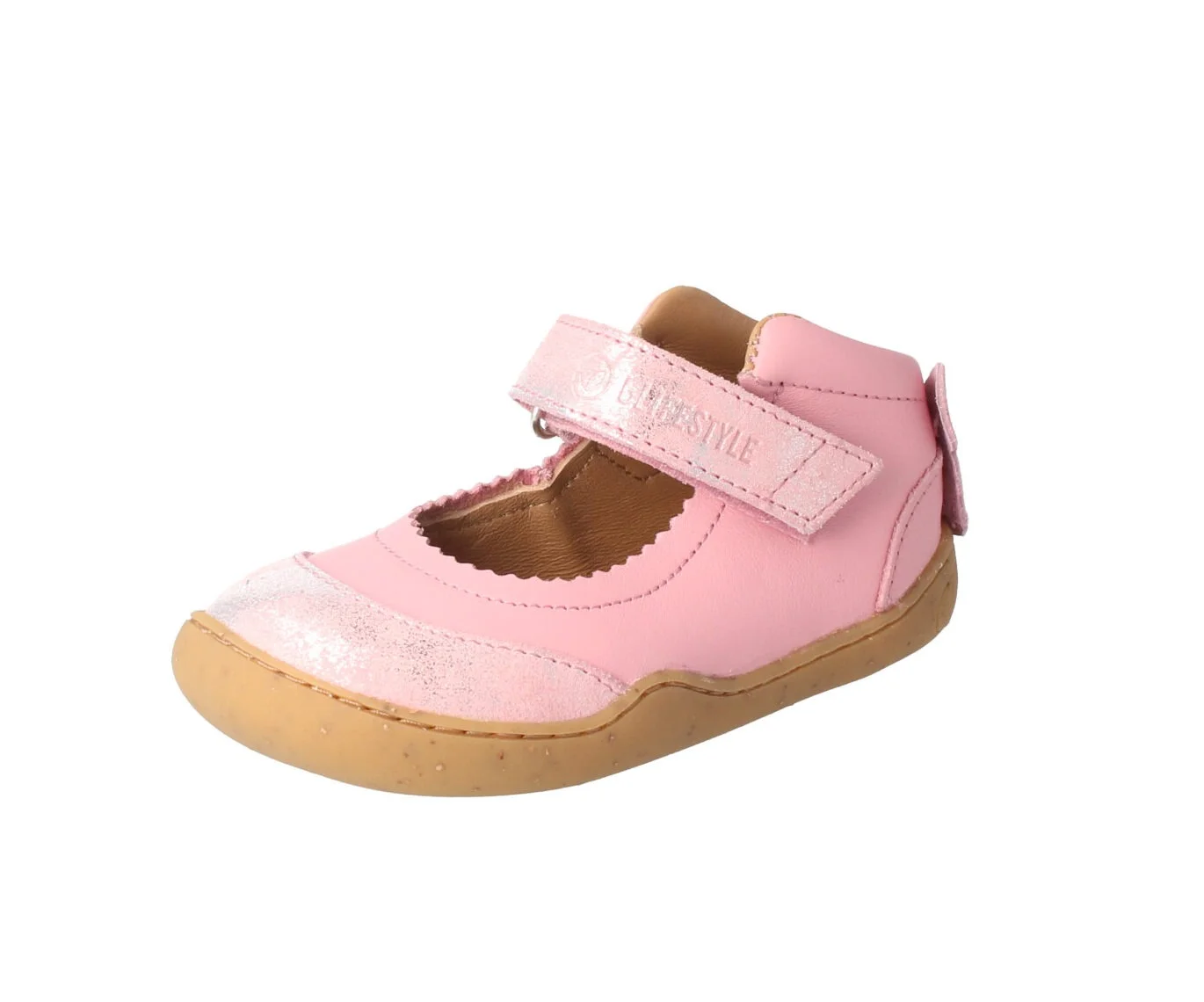 bLifestyle MANIOLA nappa rosa Mary Jane barefoot balerina