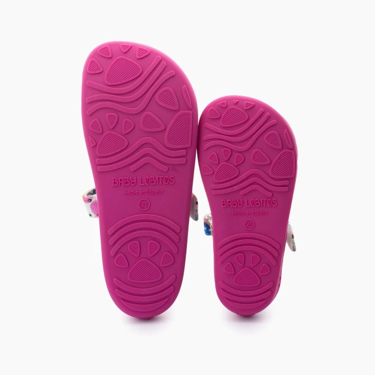 Baby Lobitos Merceditas Burbujas barefoot cipo
