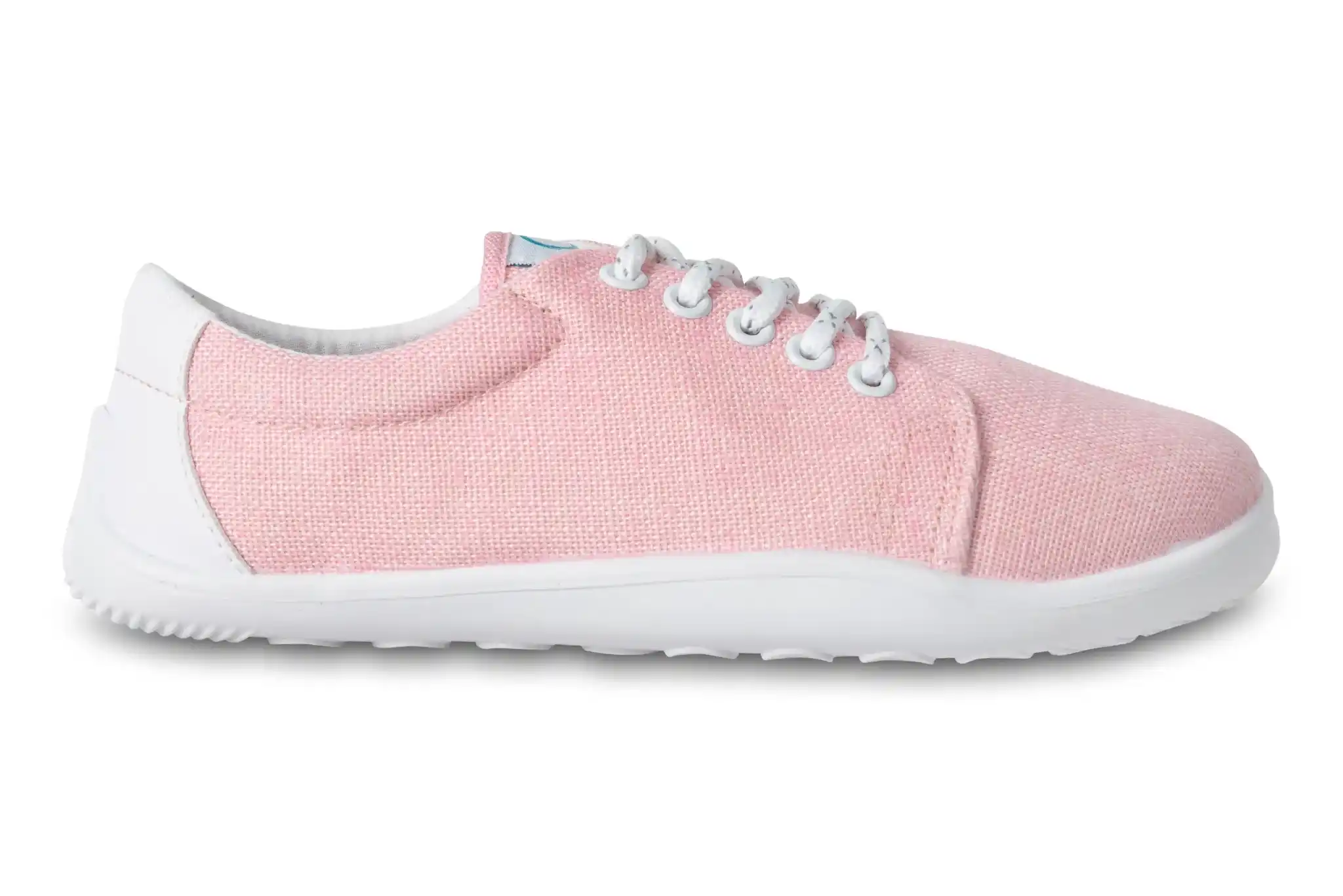 4bare 4.URBAN Pink Linen barefoot cipő