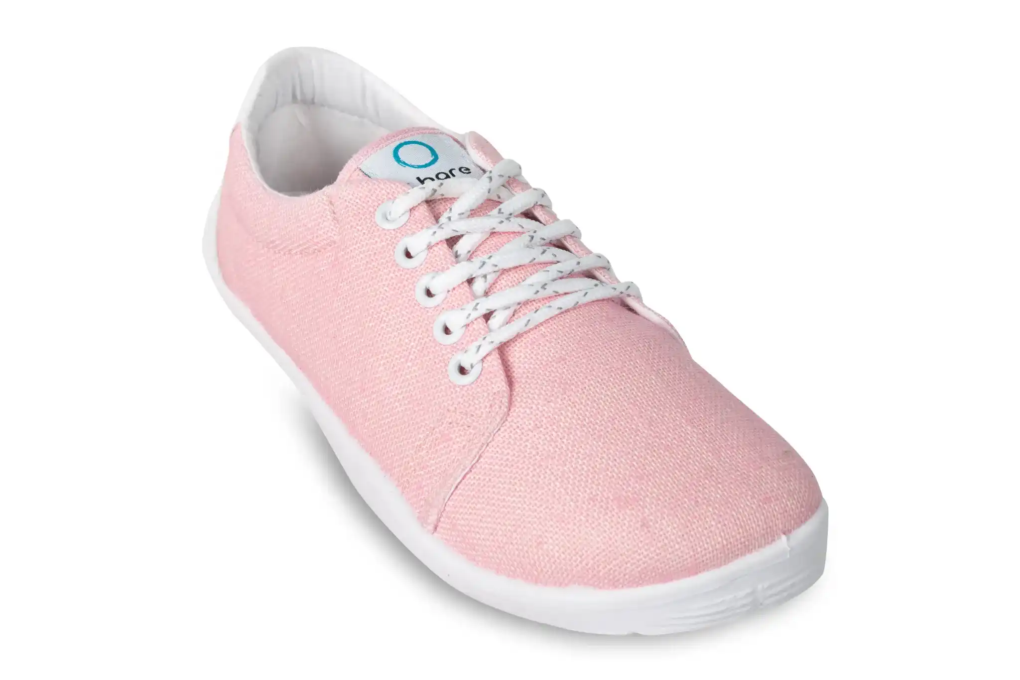 4bare 4.URBAN Pink Linen barefoot cipő
